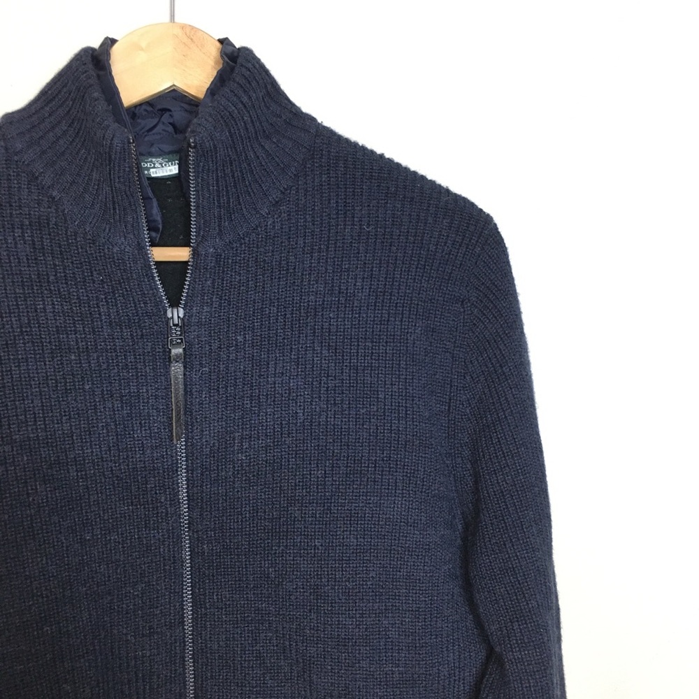 Rodd & Gunn Sz M Double Layer Zip Sweater